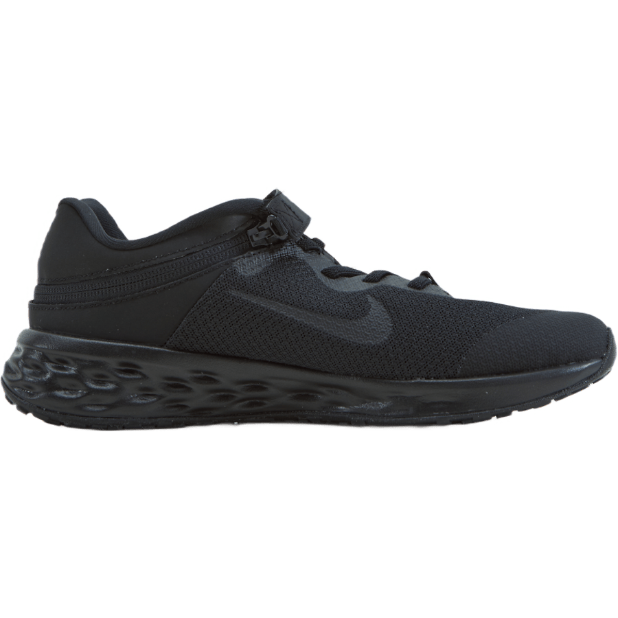 Revolution 6 FlyEase Big Kids' Easy On/Off Road Running Shoes BLACK/BLACK-DK SMOKE GREY - Bild 3