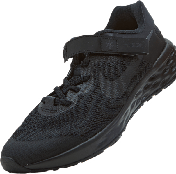 Revolution 6 FlyEase Big Kids' Easy On/Off Road Running Shoes BLACK/BLACK-DK SMOKE GREY - Bild 6