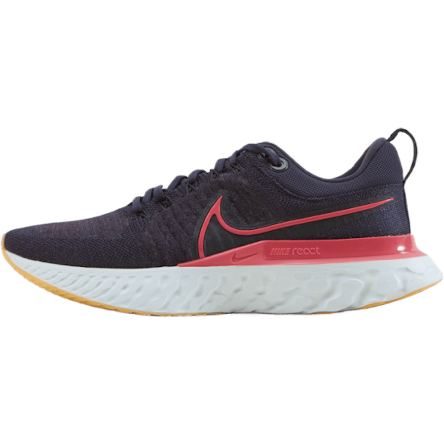 React Infinity Run Flyknit 2 W Cave Purple/archaeo Pink-black