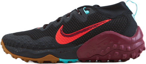 Wildhorse 7 Men's Trail Runnin Black/bright Crimson-dark Beet, Male, Skor, Löparskor, Löpning, Svart, EU 41