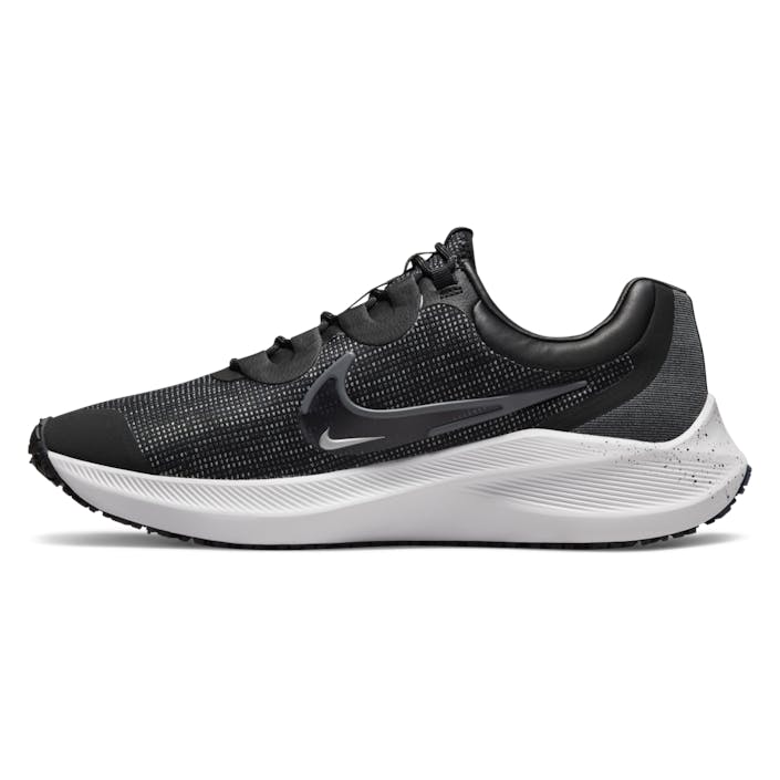 Winflo 8 Shield Men's Running Black/iron Grey-metallic Silve, Male, Scarpe, Scarpe da corsa, In esecuzione, Nero, EU 40,5