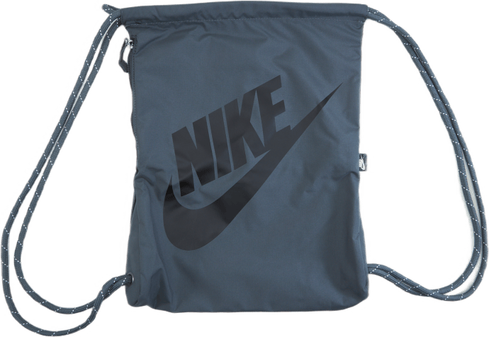 Heritage Drawstring Bag Iron Grey/iron Grey/black, Unisex, Attrezzature, borse e zaini, Allenamento, Grigio, ONESIZE