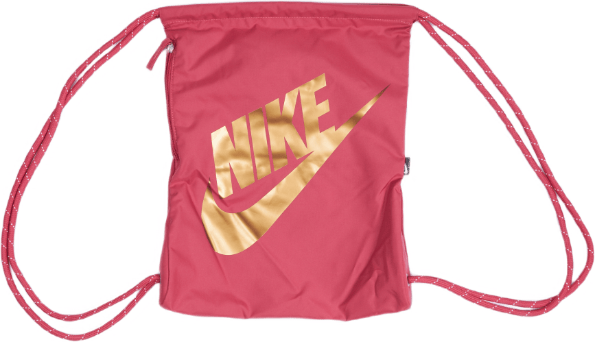Heritage Drawstring Bag Archaeo Pink/archaeo Pink/mtlc, Unisex, Equipment, bags & backpacks, Pink, ONESIZE