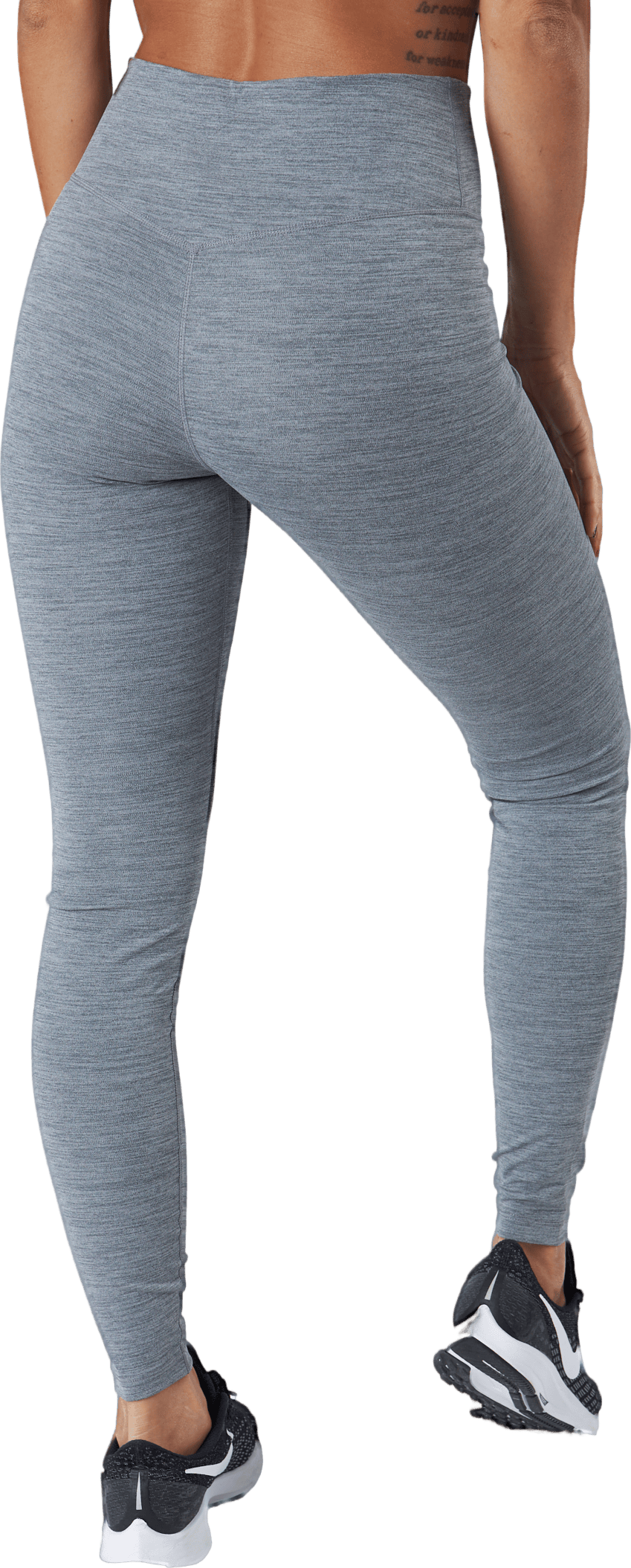 Dri-FIT One Women's Mid-Rise Leggings IRON GREY/HTR/WHITE - Bild 3