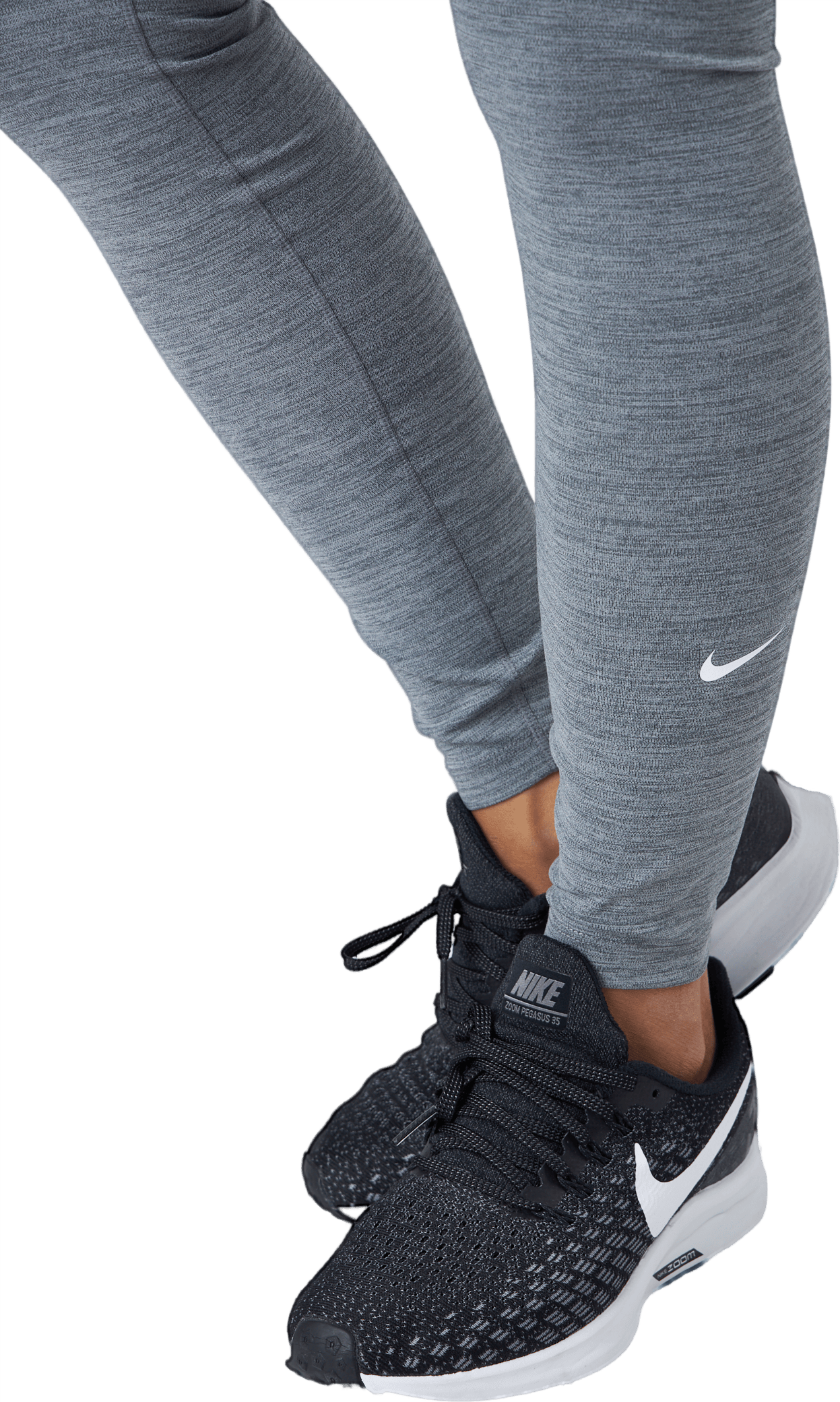 Dri-FIT One Women's Mid-Rise Leggings IRON GREY/HTR/WHITE - Bild 5