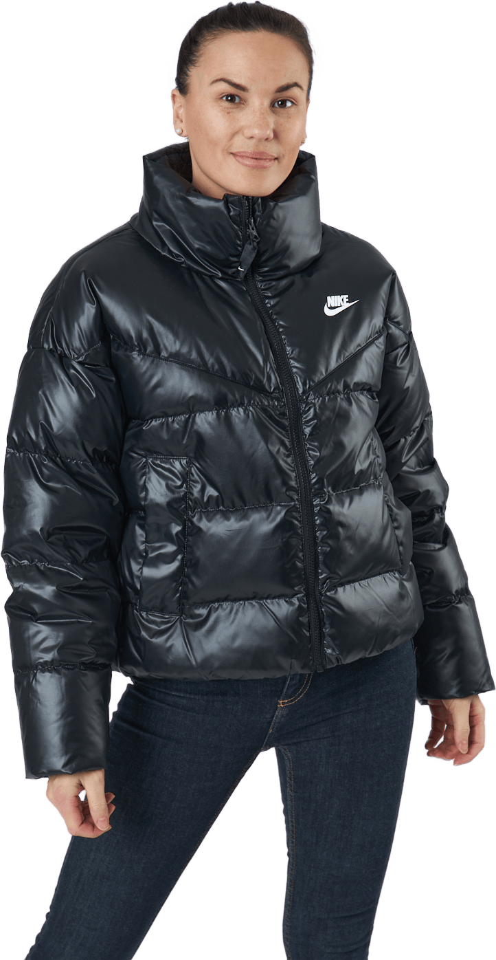 Sportswear Therma-fit City Ser Black/white, Female, Apparels, jackets, Black, M