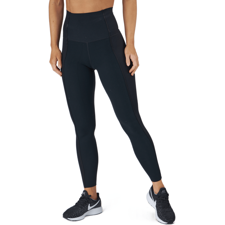 Yoga Luxe Women's High-waisted Black/dk Smoke Grey