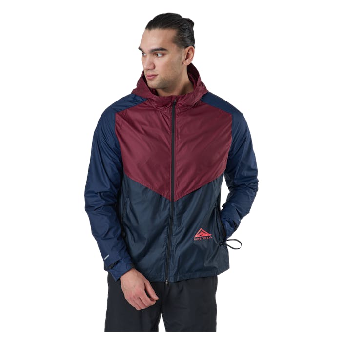 Windrunner Men's Trail Running Dark Beetroot/dark Obsidian/fu, Male, Ropa, chaquetas, Running, Azul, M