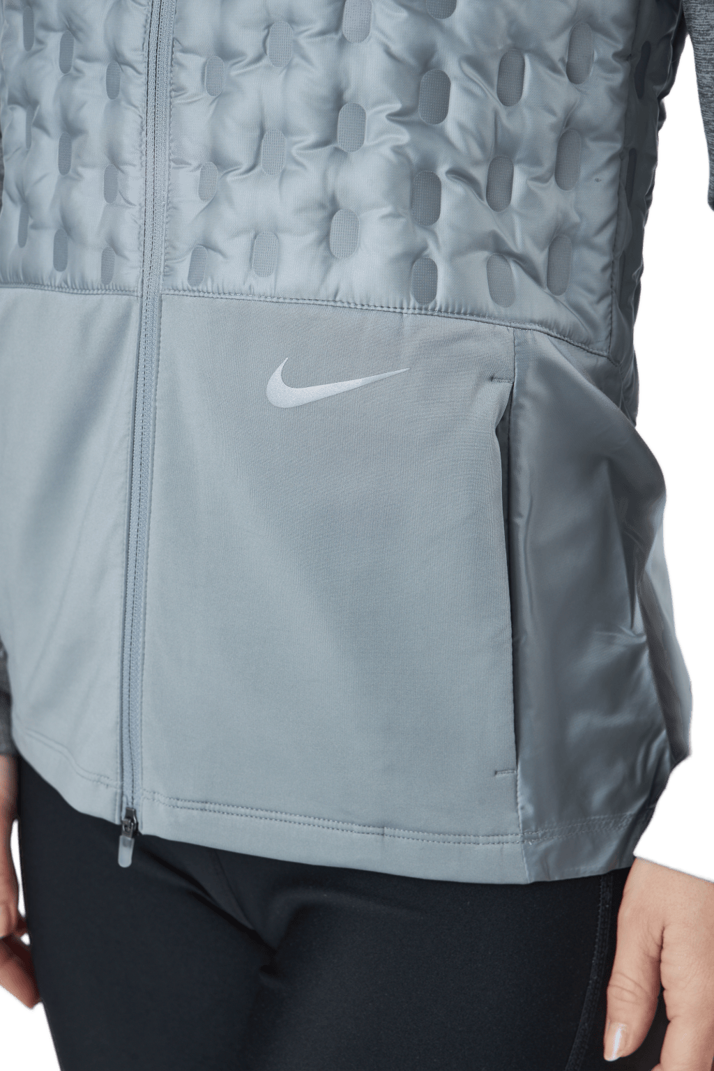 Therma-fit Adv Women's Downfil Particle Grey/reflective Silv - Bild 4