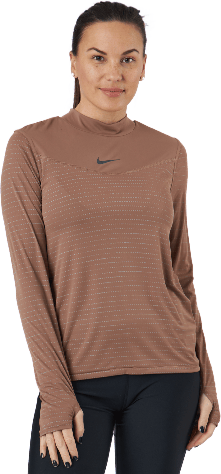 Dri-fit Run Division Women’s L Archaeo Brown/pink Oxford/refb