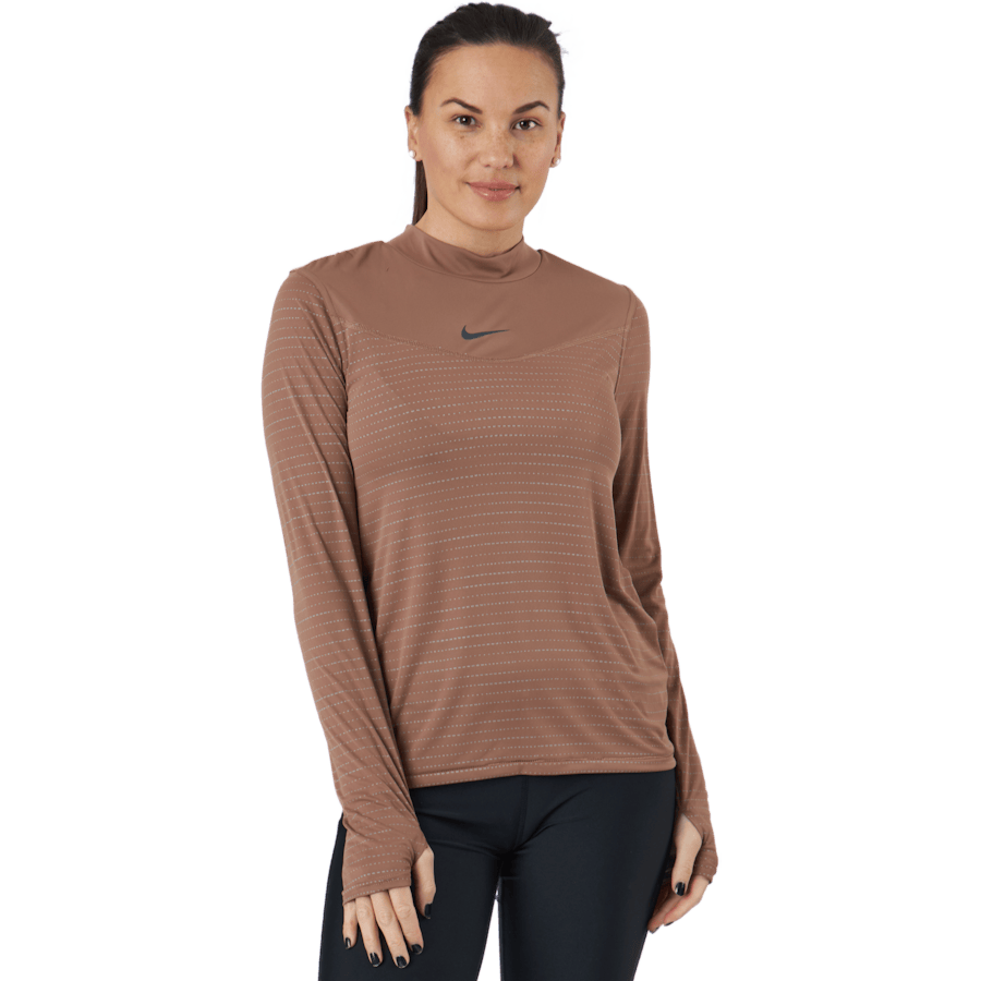 Dri-fit Run Division Women’s L Archaeo Brown/pink Oxford/refb