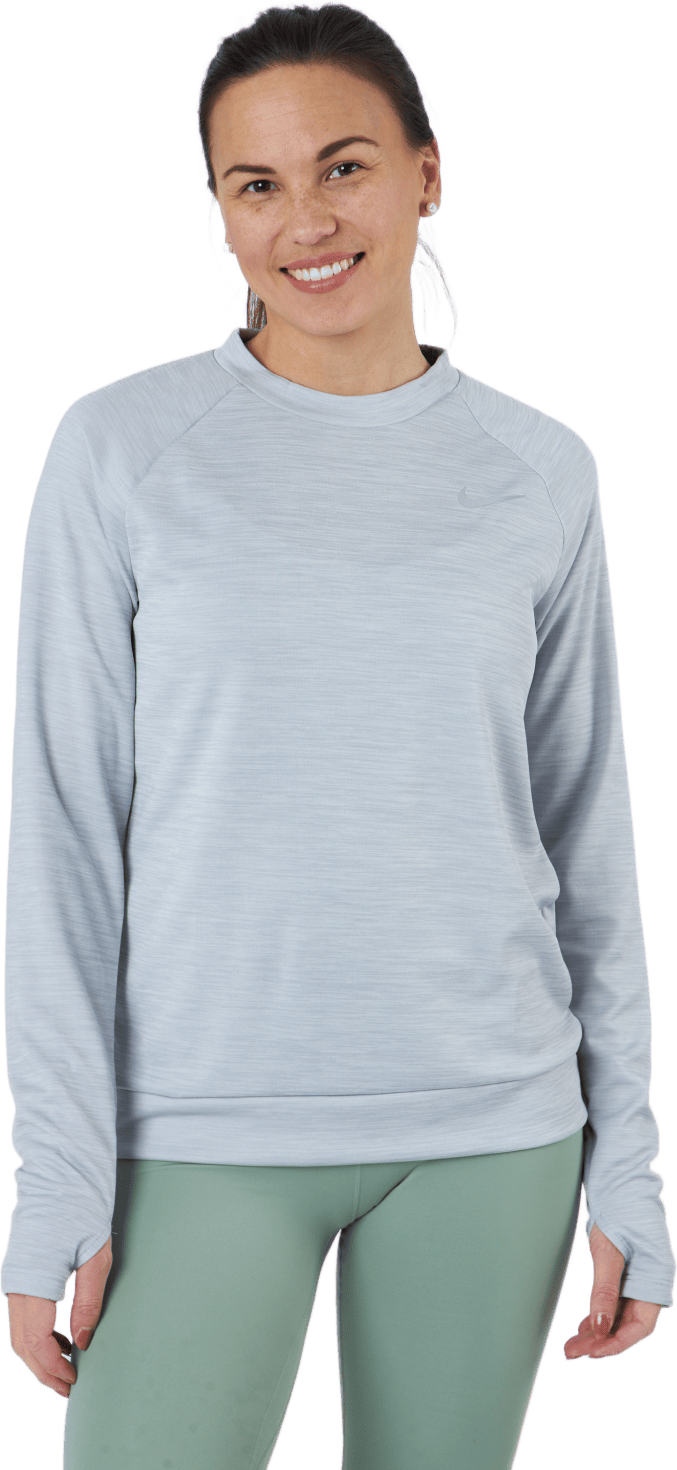 Pacer Women's Running Crew Lt Smoke Grey/htr/reflective S, Female, Odzież, Koszule, Bieganie, Szary, XL