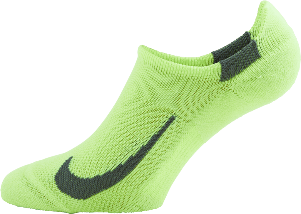 Multiplier Running No-show Soc Multi-color, Unisex, Aparelhos, Meias, Corrida, Cinzento, L