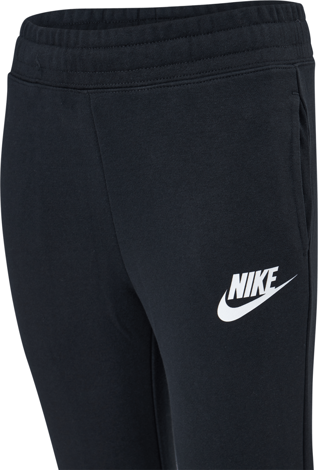 Sportswear Club Big Kids' (Girls') French Terry Pants BLACK/WHITE - Bild 4