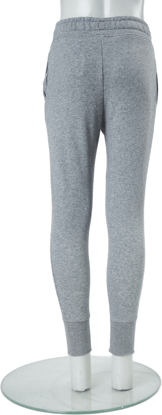 Sportswear Club Big Kids' (Girls') French Terry Pants CARBON HEATHER/WHITE - Bild 3