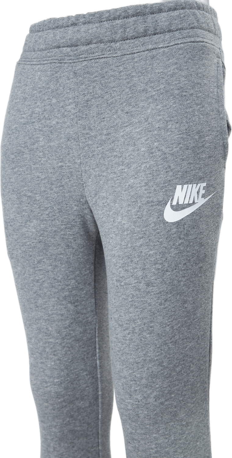 Sportswear Club Big Kids' (Girls') French Terry Pants CARBON HEATHER/WHITE - Bild 4