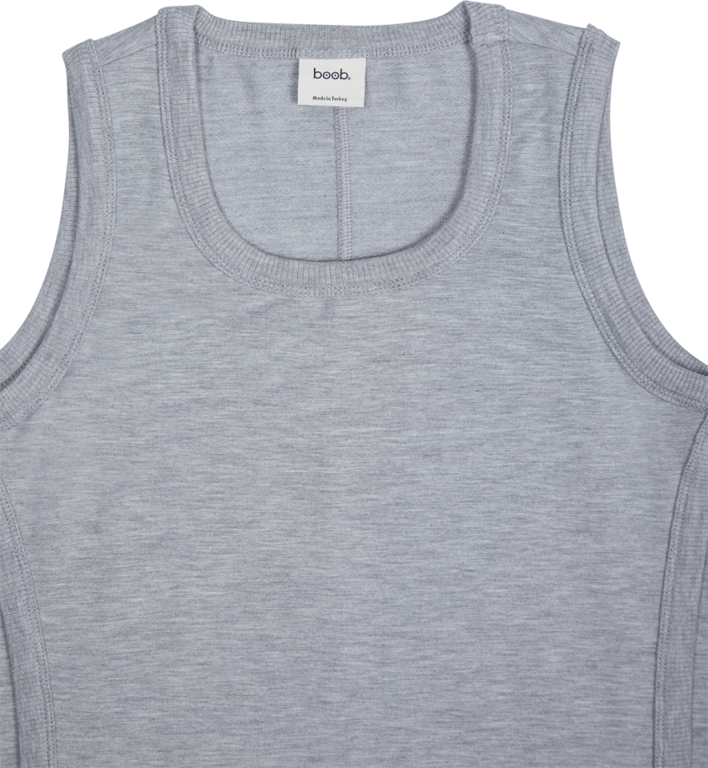 Bff S/l Dress Grey Melange - Bild 3