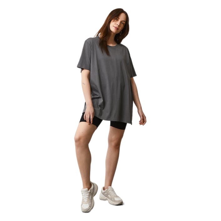 Oversized The-shirt Willow Green, Female, Kläder, kjolar och klänningar, Svart, XL/XXL