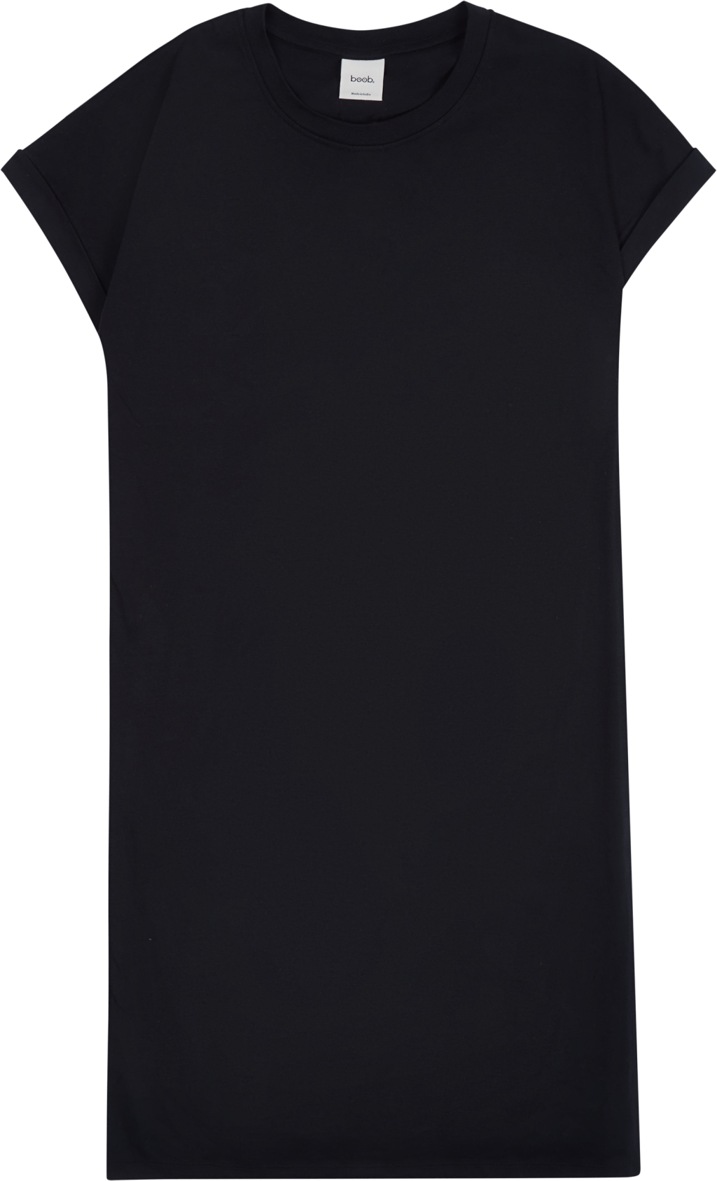 The-shirt Dress Black, Female, Odzież, Podkoszulek, Czarny, L