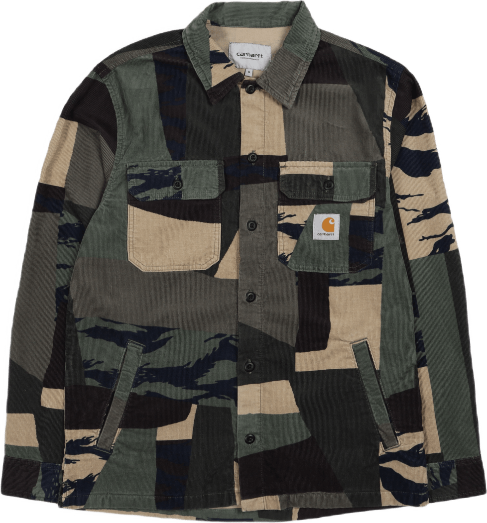 Dixon Shirt Jac Camo Mend, Unisex, Bekleidung, Jacken, Mehrfarbig, XL