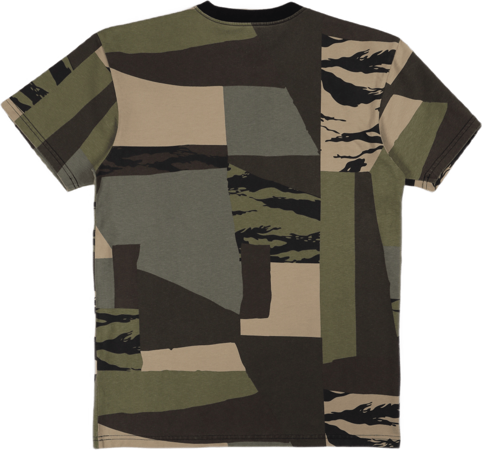 S/s Chase T-shirt Camo Mend / Gold - Bild 2