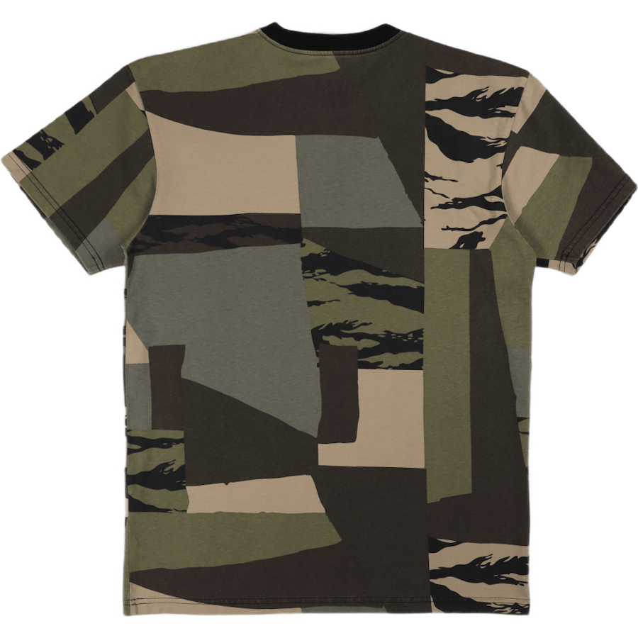 S/s Chase T-shirt Camo Mend / Gold - Bild 2