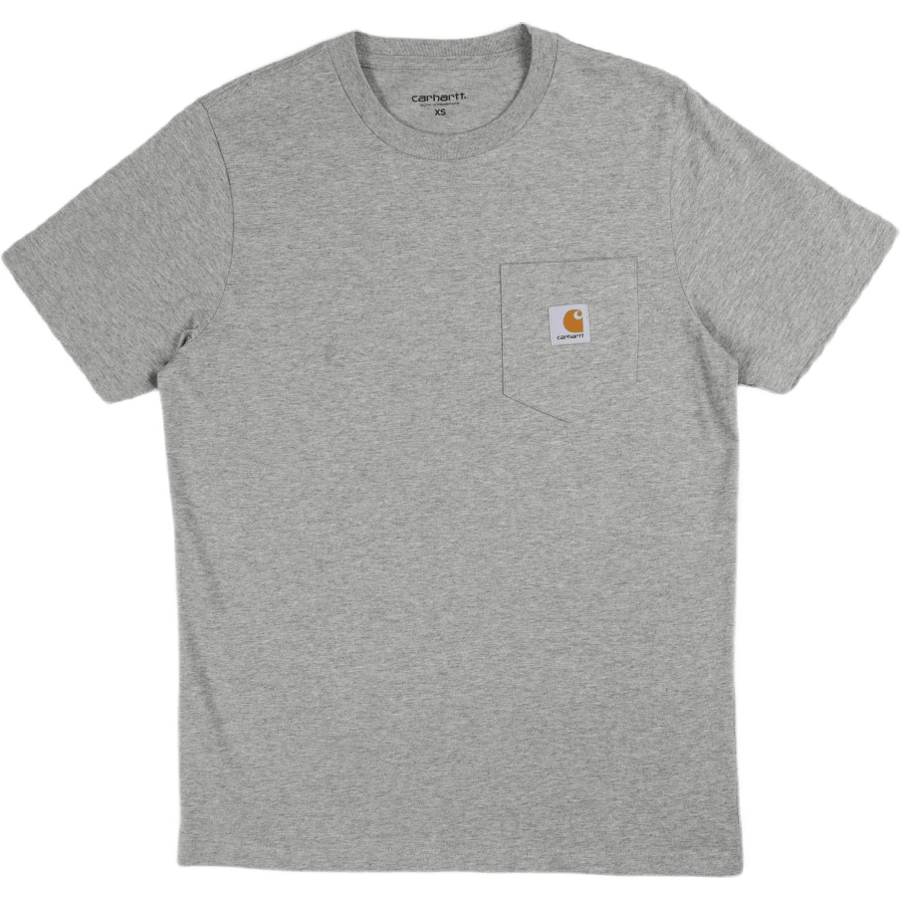 S/s Pocket T-shirt Grey Heather
