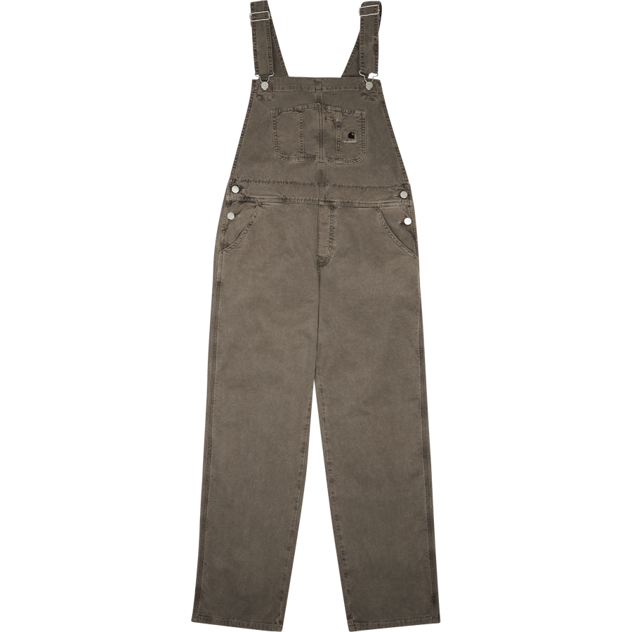 W’ Bib Overall Straight Black