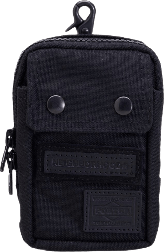 x Porter Nhpt . Pouch / N-case Black, Unisex, Vybavenie, tašky a batohy, Čierna, ONESIZE