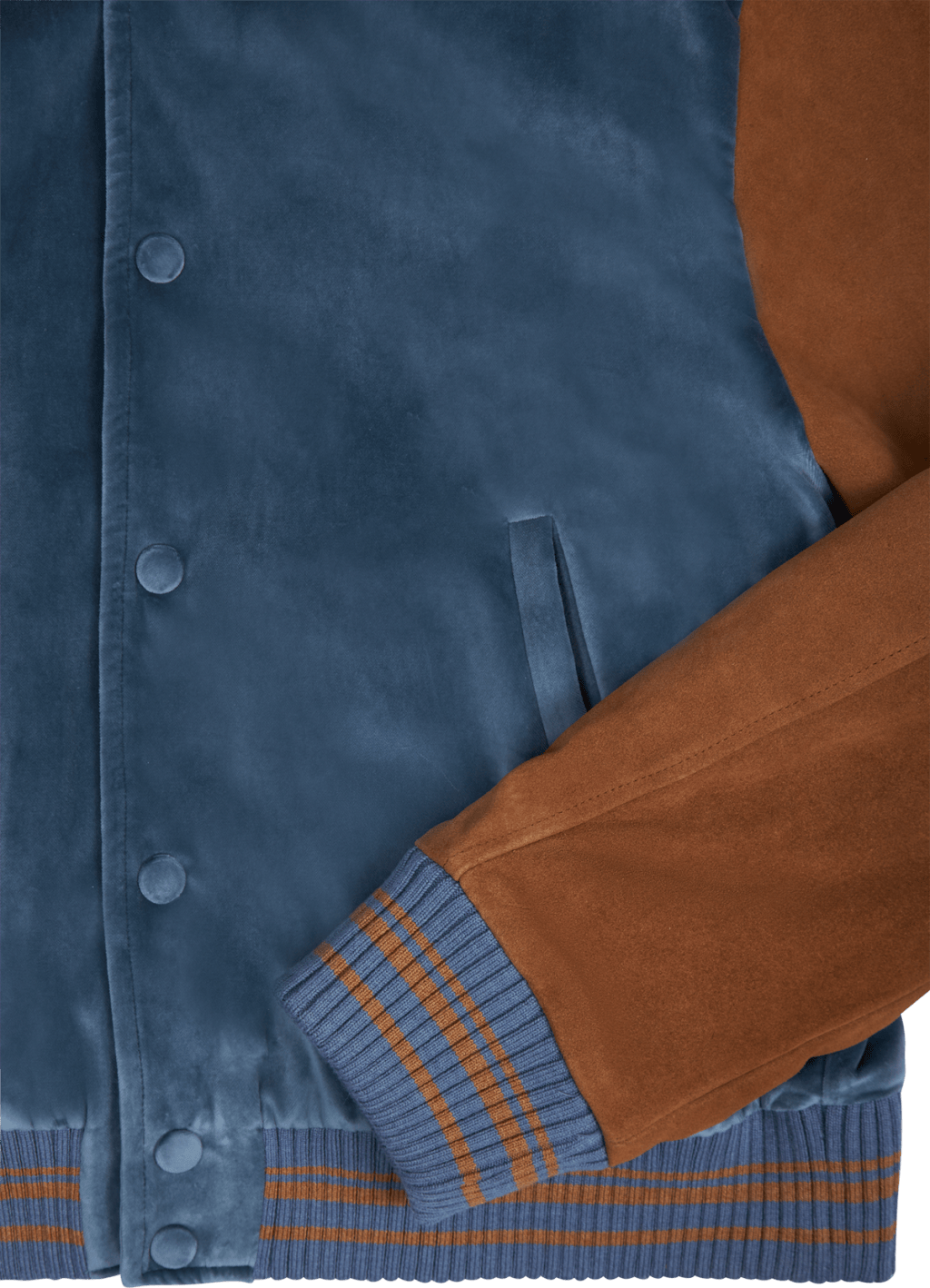 216507 Giubbino Uomo/lig 82 Lght Blue - Bild 4