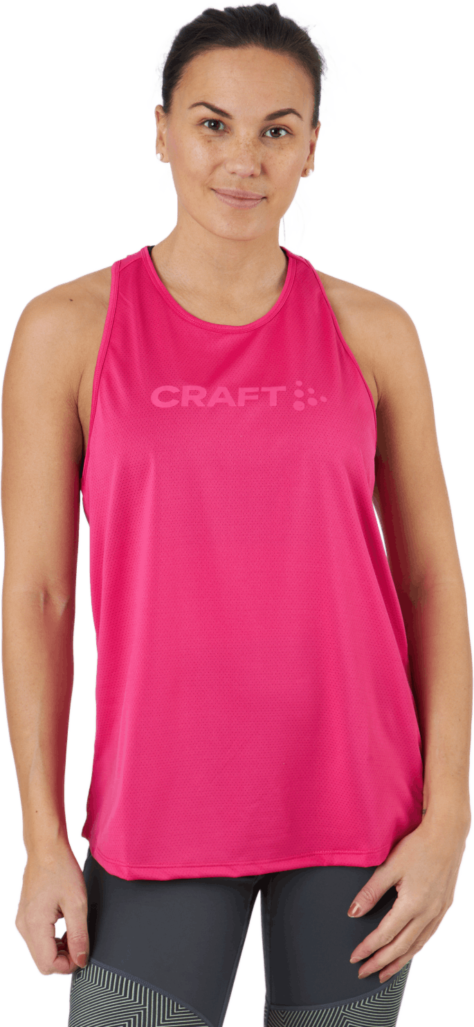 Core Essence Mesh Singlet W Fame, Female, Apparels, Tops, Workout, Pink, M