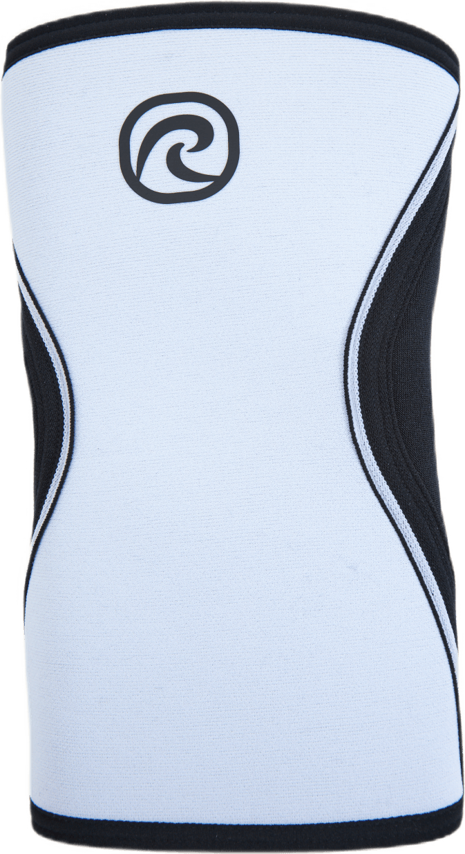 Rx Knee-sleeve 5mm Black/white, Unisex, Ekwipunek, Ochrona, Bieganie, Czarny, L