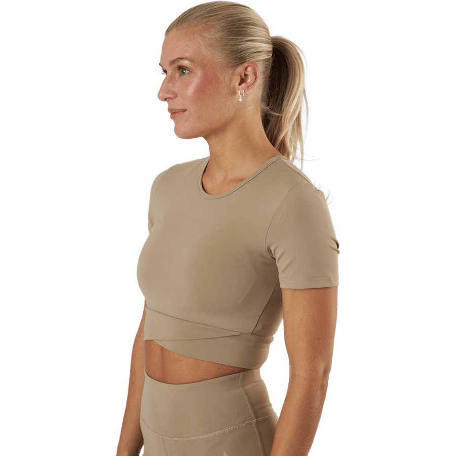 Training Tee Beige - Bild 3