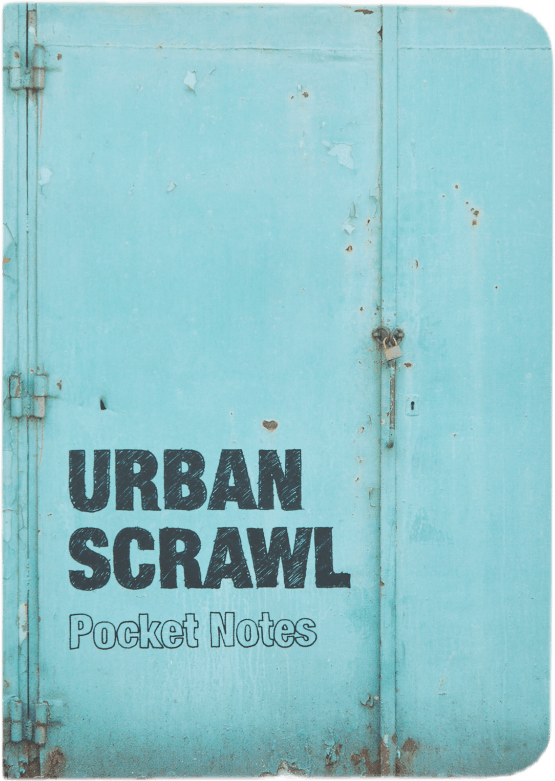 Urban Scrawl Notebook Multi, Unisex, Equipment, Accessories, Blue, ONESIZE