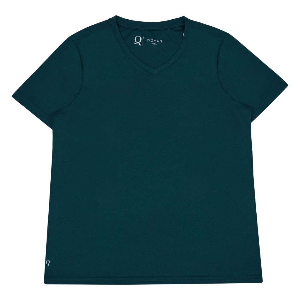 Annabelle W Shortsleeve Tee Ponderosa Pine, Female, Apparels, T-shirt, Running, Green, 46