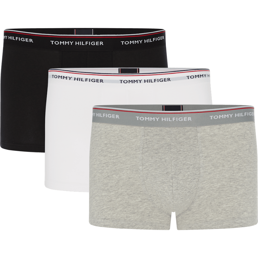 3p Trunk, 004 Black/grey Heather/white