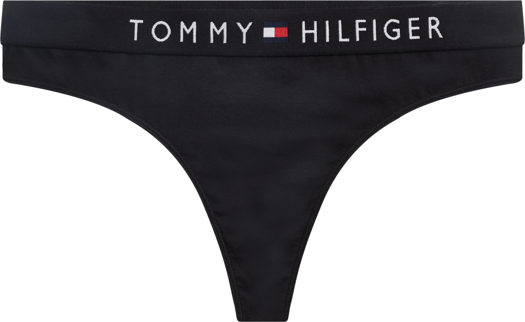 Thong, 990 Black, Female, Odevy, Spodná bielizeň, Čierna, S