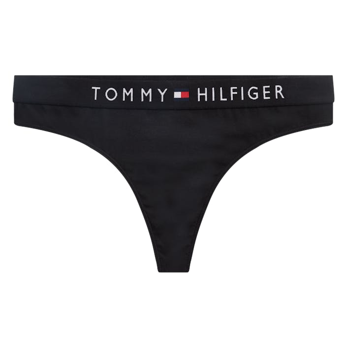 Thong, 990 Black, Female, Odevy, Spodná bielizeň, Čierna, S