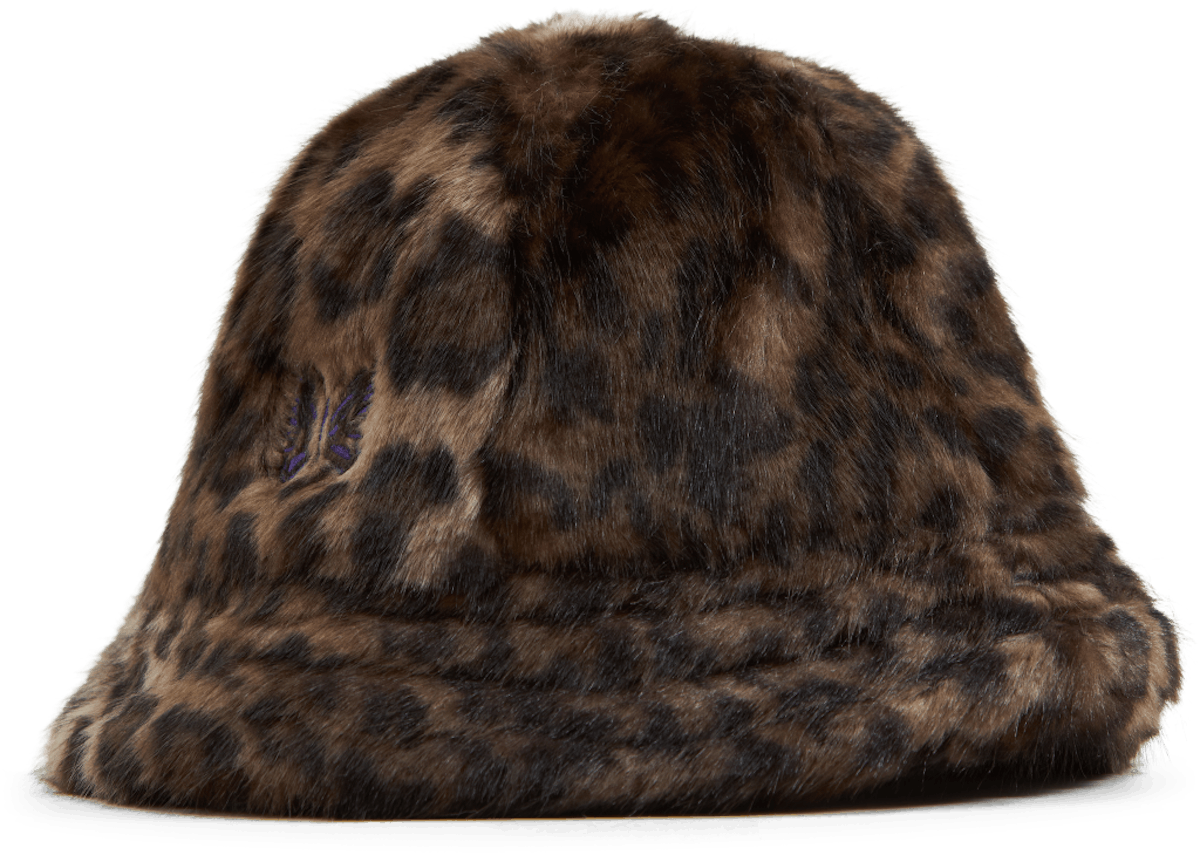 Needles Bermuda Hat - Faux Fur Leopard+spbgp44.ru