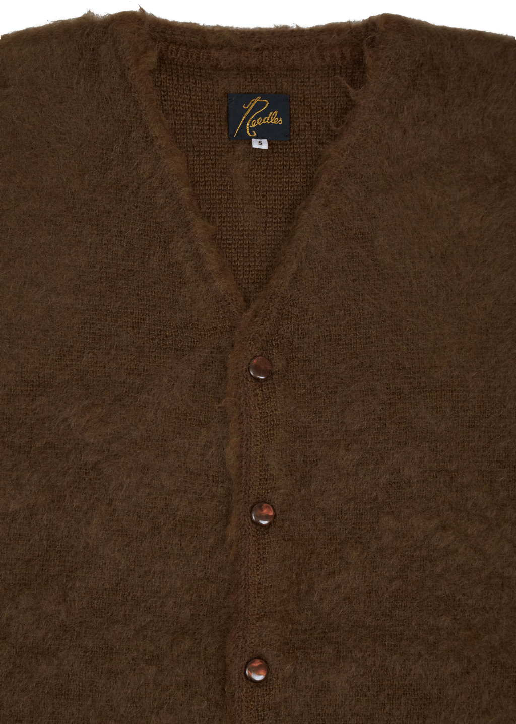 Needles Mohair Long Cardigan - Brown - Bild 3