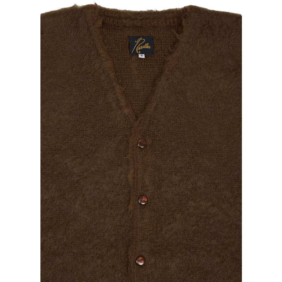 Needles Mohair Long Cardigan - Brown - Bild 3