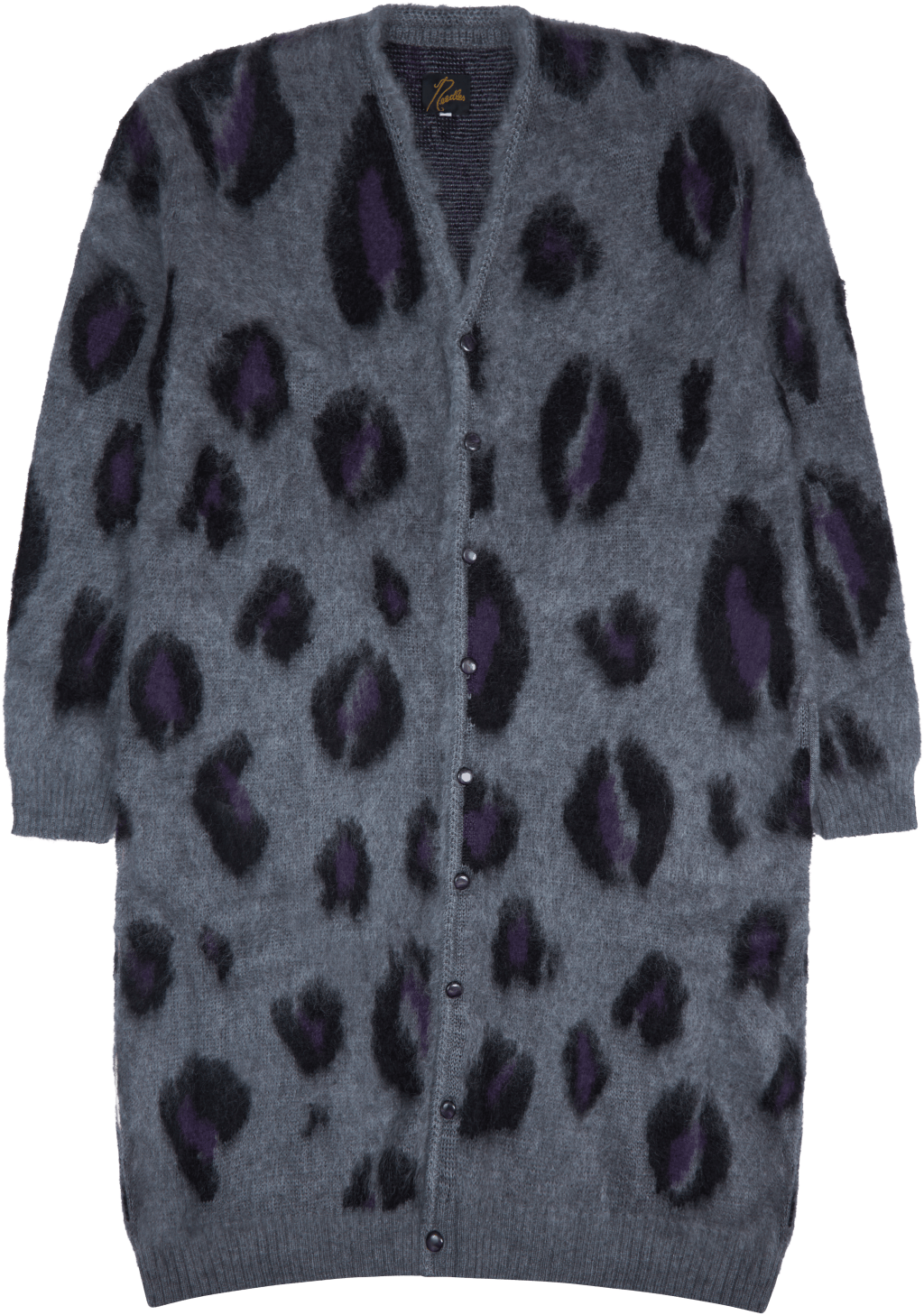 Needles Mohair Long Cardigan – Grey