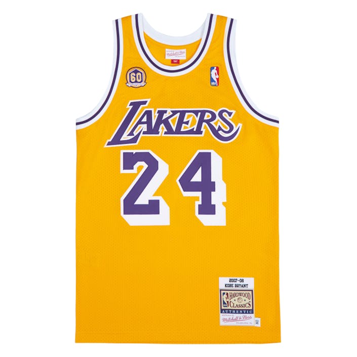 Lakers Authentic 2007 Kobe, Male, Vêtements, Tops, Orange, 48 - XL