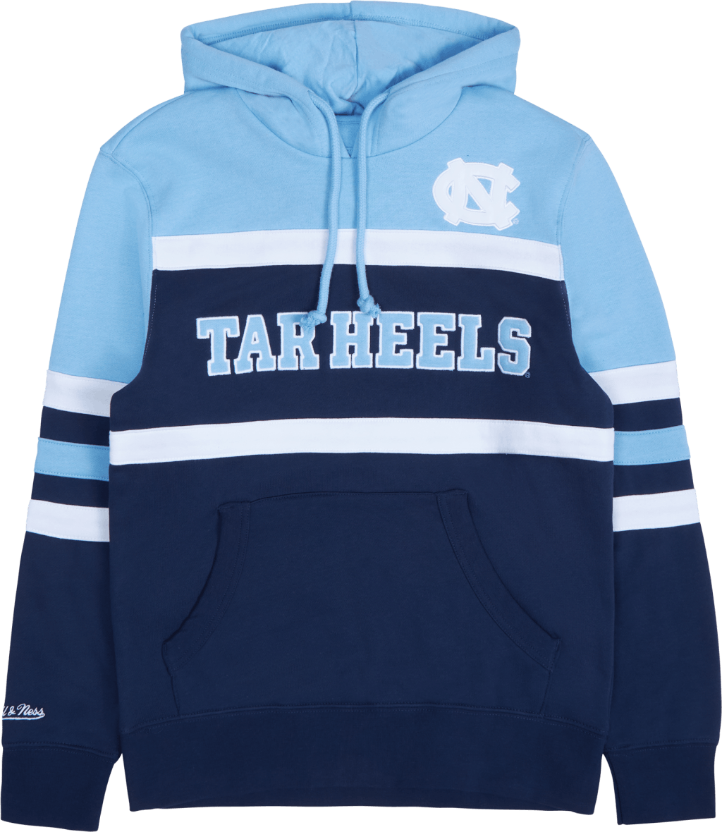 UNC Head Coach Hoodie, Male, Klær, hettegensere og gensere, Blå, L