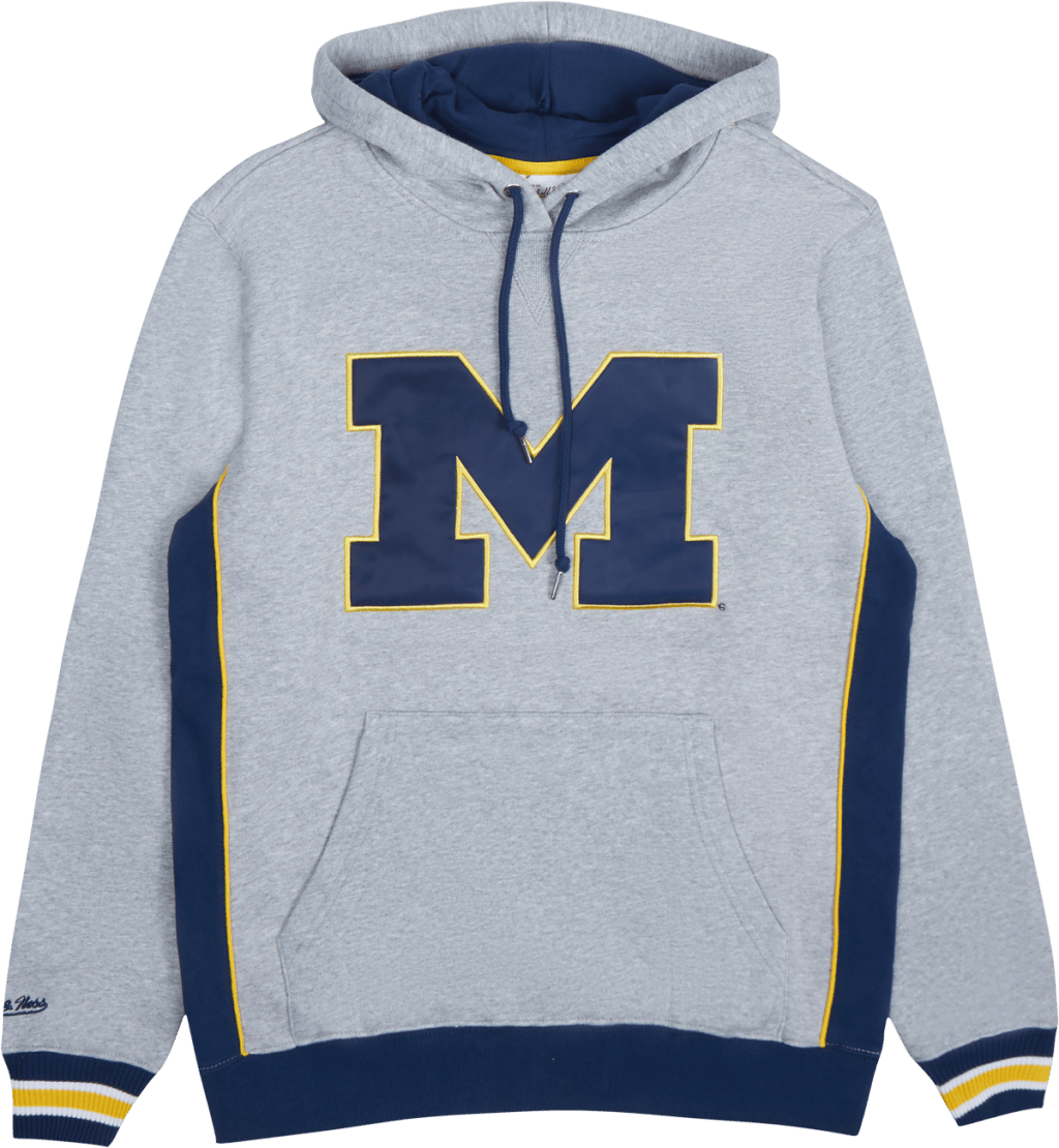 Michigan Pinnacle Heavyweight Fleece, Male, Ropa, sudaderas con capucha y sudaderas, Gris, XL