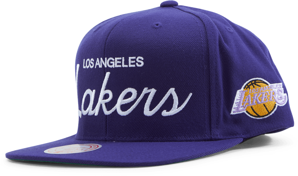 Lakers Vintage Draft Script Snapback
