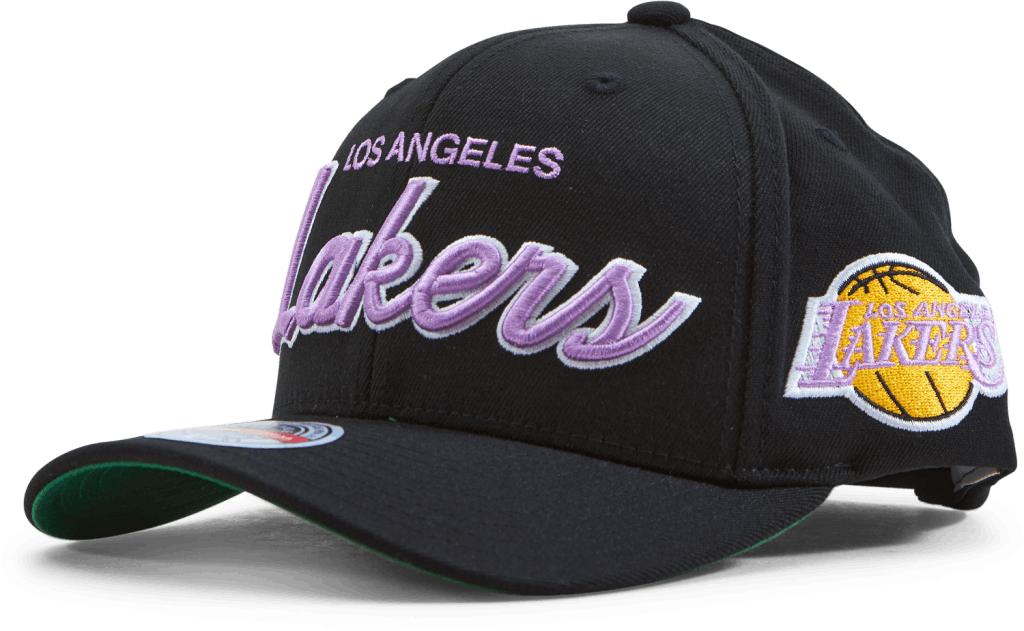 Lakers Foundation Script Stretch Snapback, Unisex, Kleding, Hoeden en petten, Zwart, ONESIZE