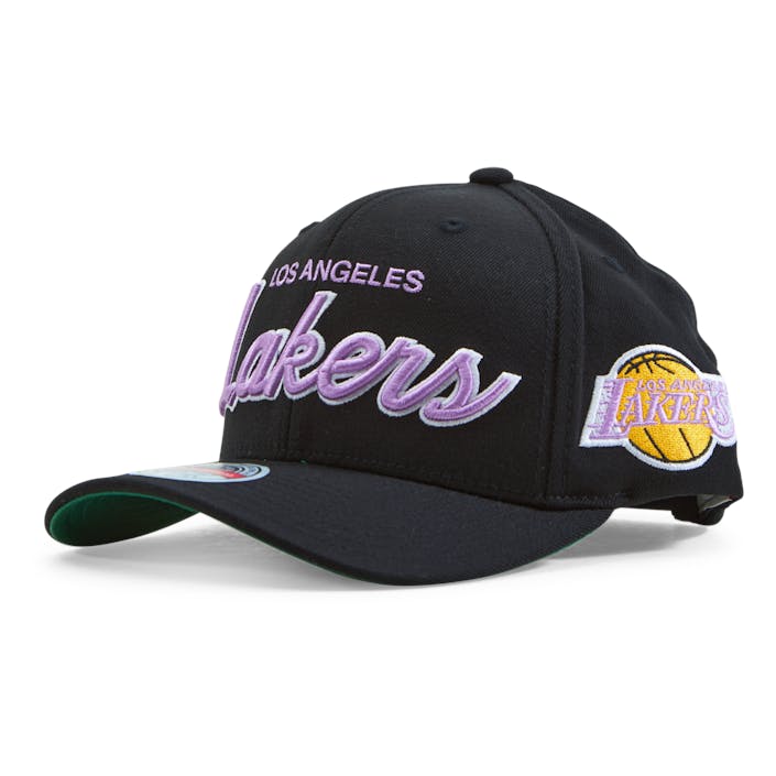 Lakers Foundation Script Stretch Snapback, Unisex, Kleding, Hoeden en petten, Zwart, ONESIZE