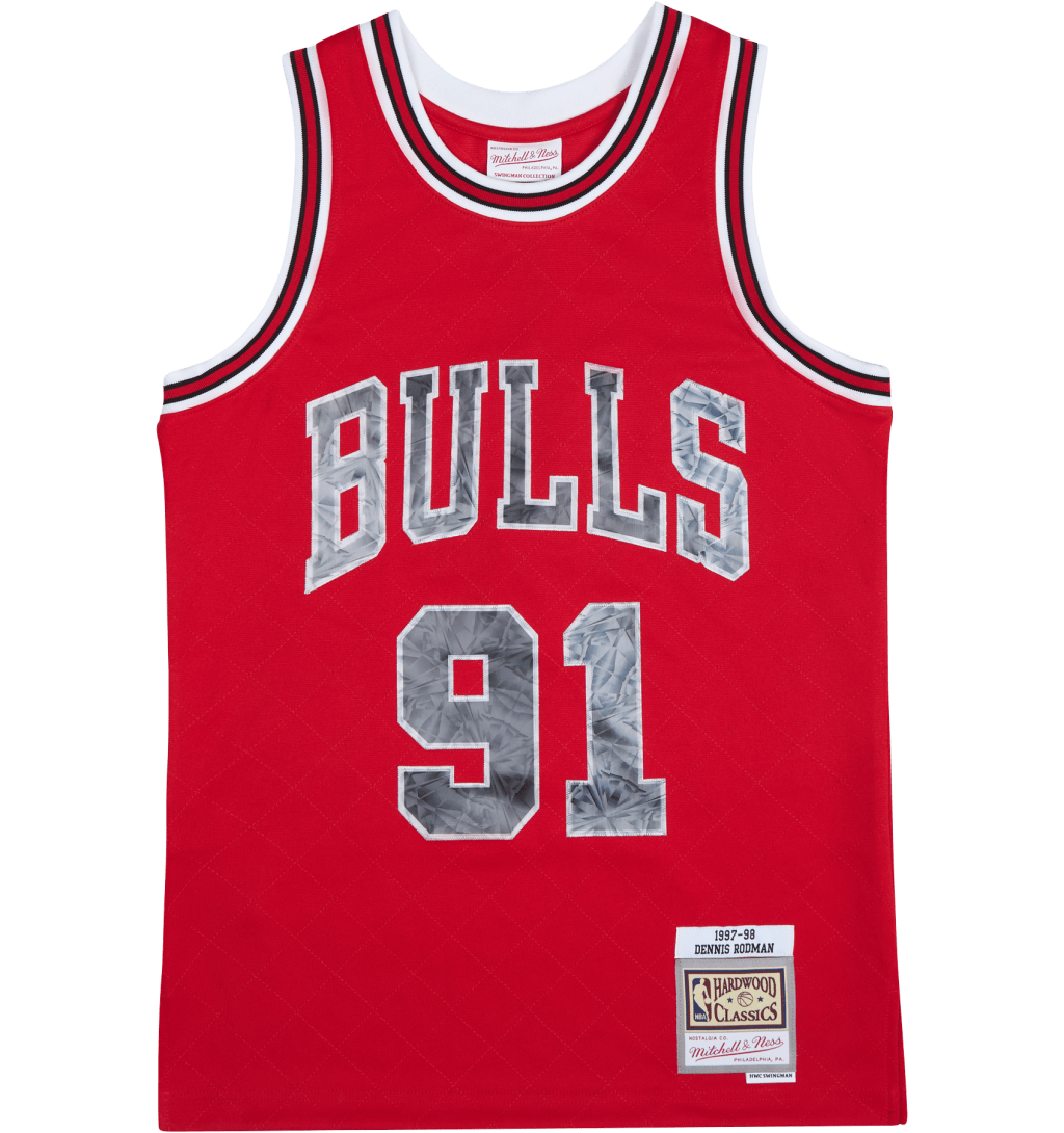 Bulls 75th Anniversary Swingman Jersey – Rodman