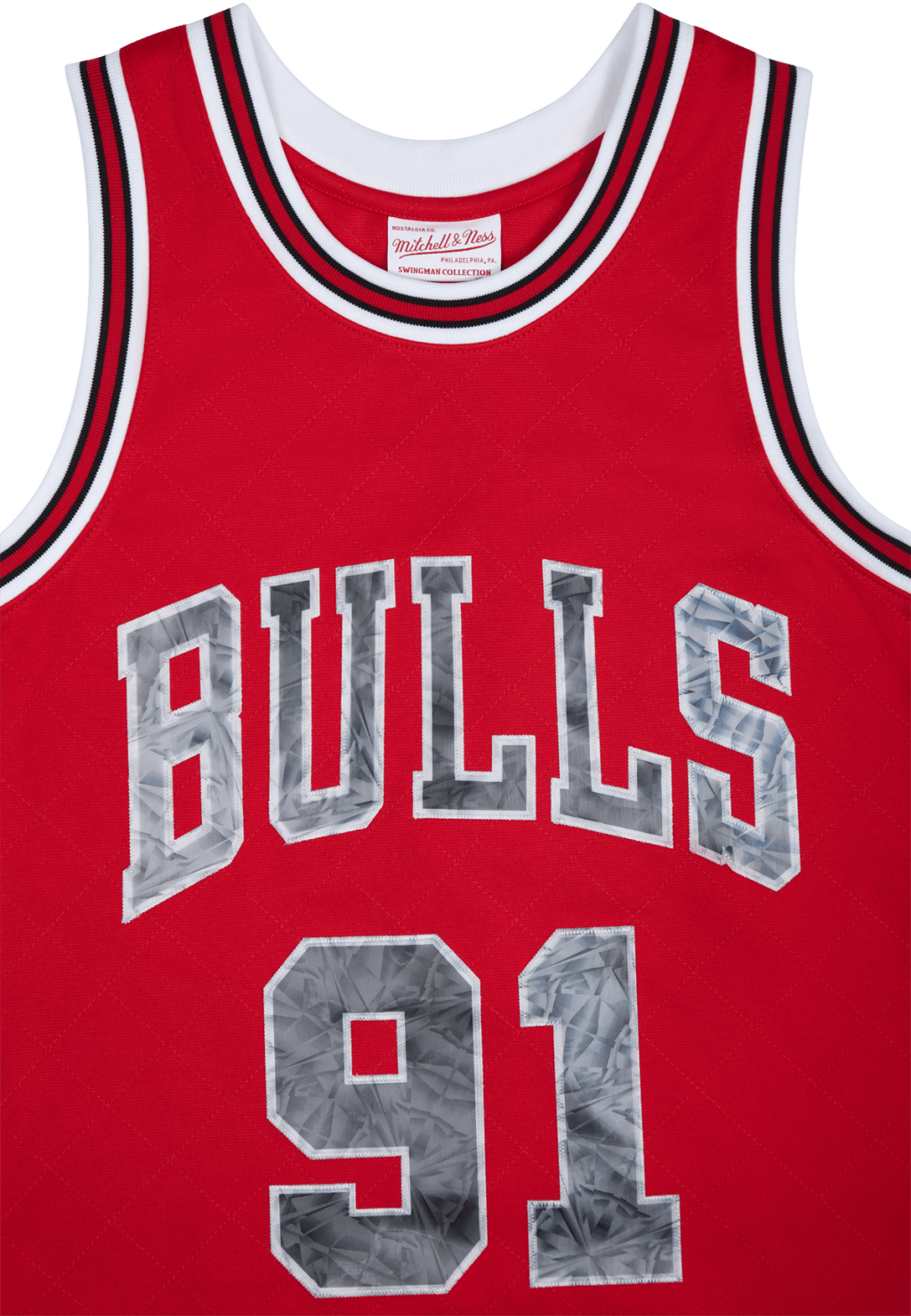 Bulls 75th Anniversary Swingman Jersey - Rodman - Bild 3